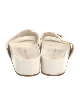 Tory Burch Leather Studded Accents Slides