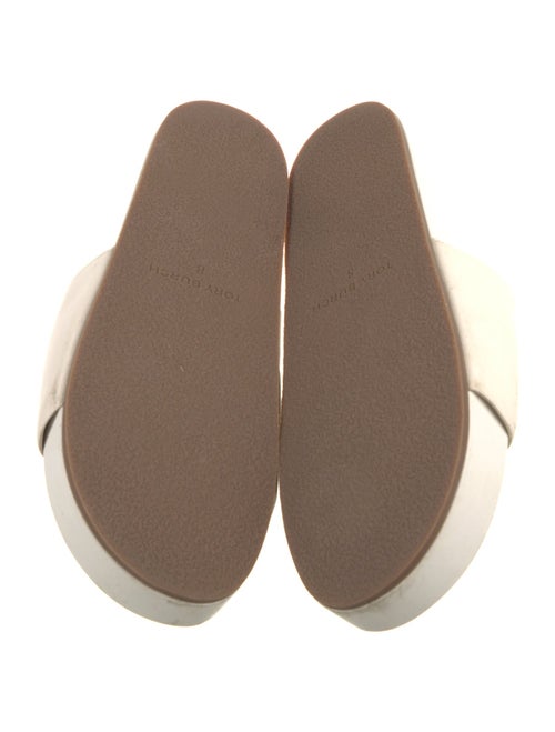 Tory Burch Leather Studded Accents Slides