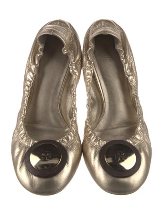 Tory Burch Leather Ballet Flats