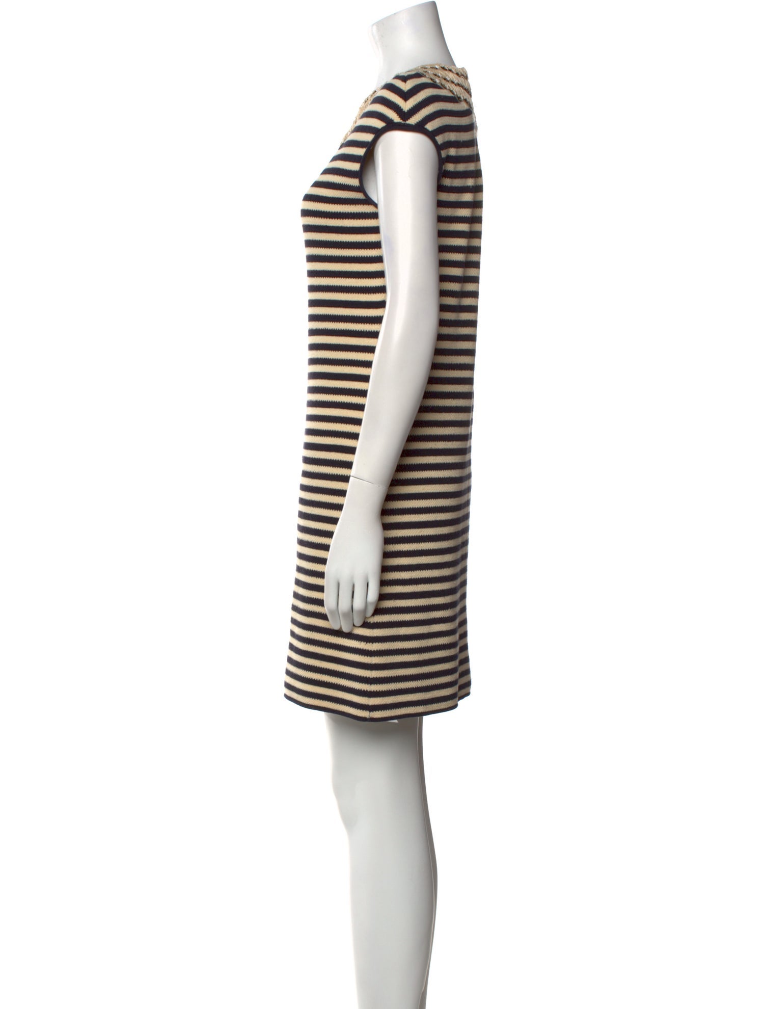 Tory Burch Striped Mini Dress