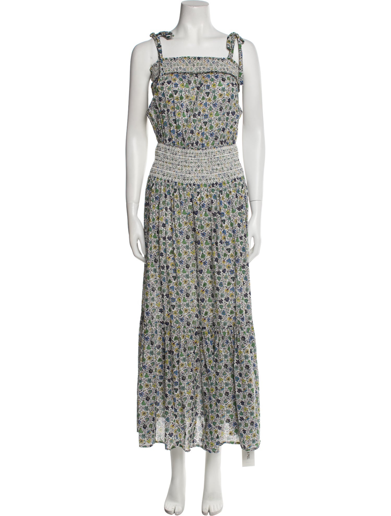 Tory Burch Floral Print Long Dress