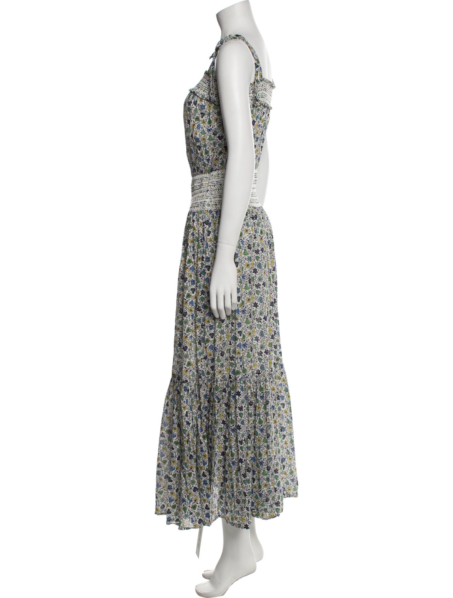 Tory Burch Floral Print Long Dress