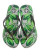 Tory Burch Printed Flip Flops