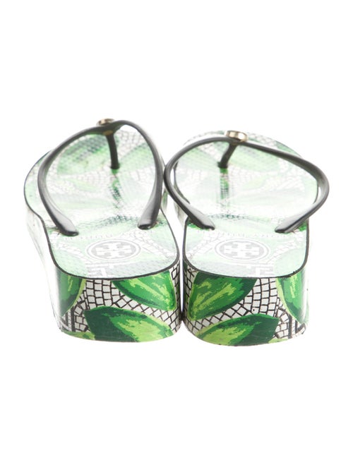 Tory Burch Printed Flip Flops