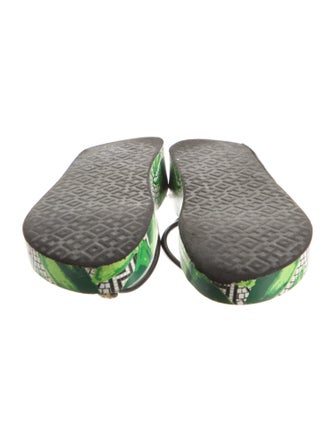Tory Burch Printed Flip Flops
