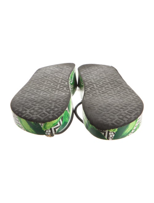 Tory Burch Printed Flip Flops
