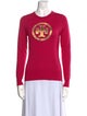 Tory Burch Wool Graphic Print Sweater