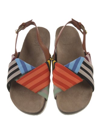 Tory Burch Printed Slingback Sandals