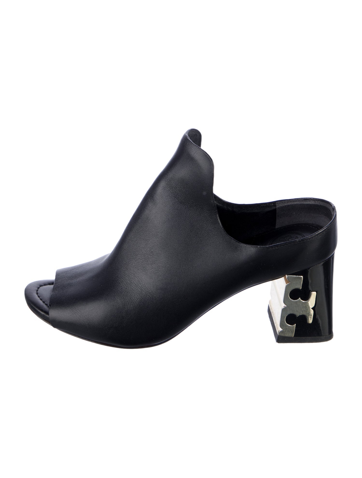 Tory Burch Leather Slides