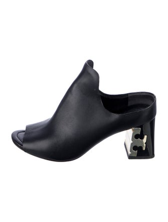 Tory Burch Leather Slides