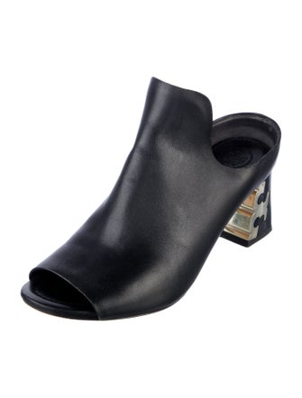 Tory Burch Leather Slides