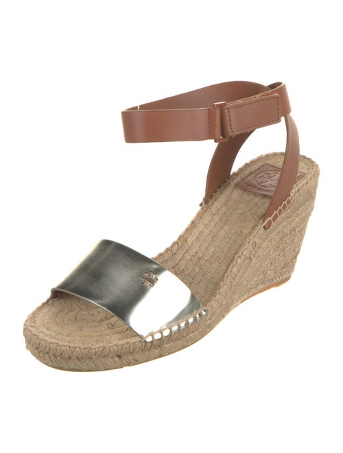 Tory Burch Leather Espadrilles