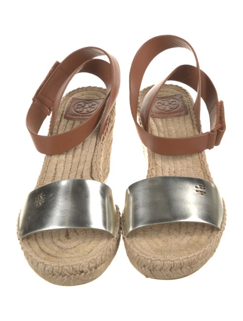 Tory Burch Leather Espadrilles