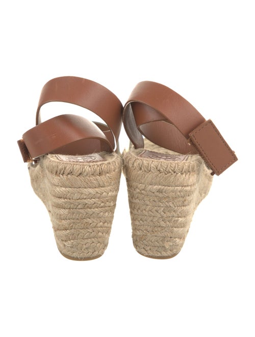 Tory Burch Leather Espadrilles