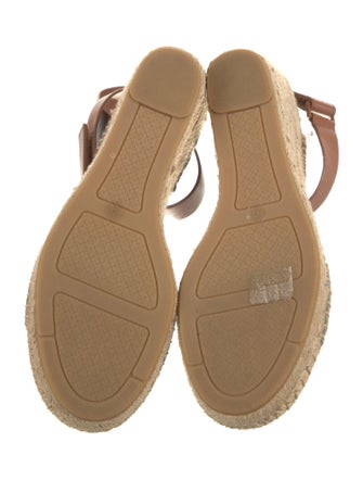 Tory Burch Leather Espadrilles