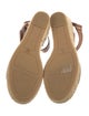 Tory Burch Leather Espadrilles