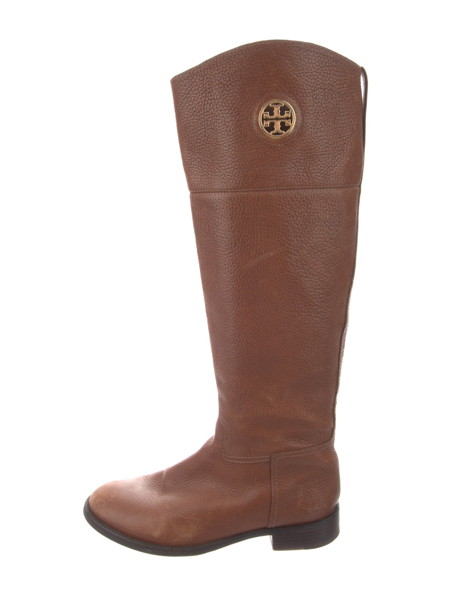 Tory Burch Leather Riding Boots