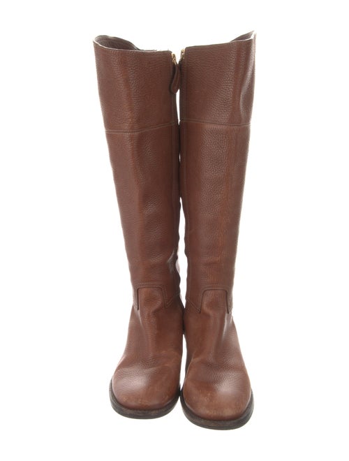 Tory Burch Leather Riding Boots
