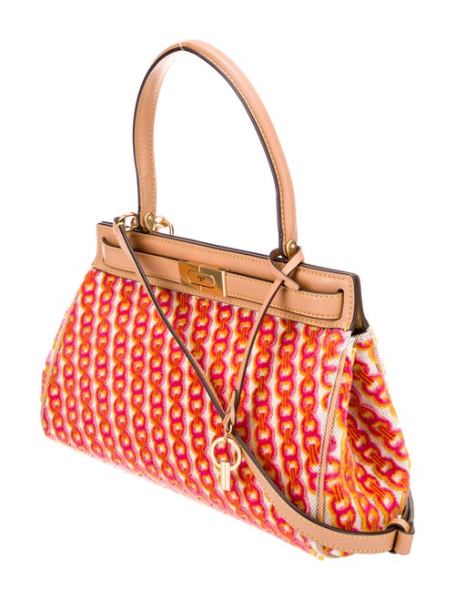 Tory Burch Canvas Top Handle Bag