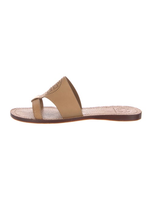Tory Burch Leather Slides