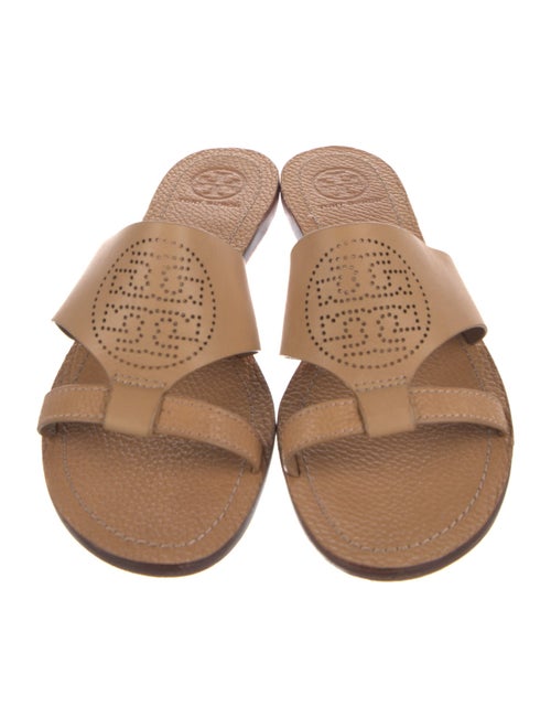 Tory Burch Leather Slides