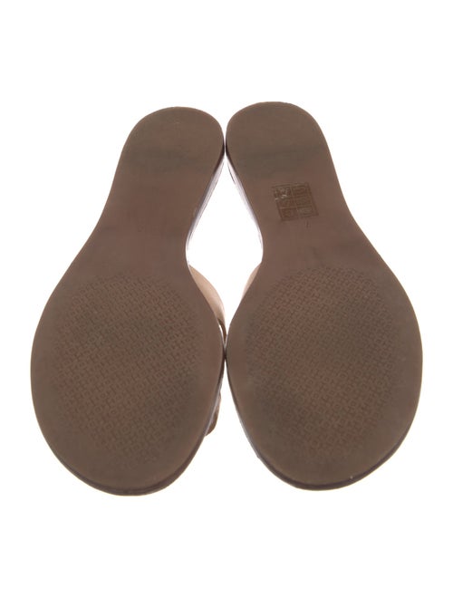 Tory Burch Leather Slides