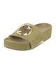 Tory Burch Suede Slides
