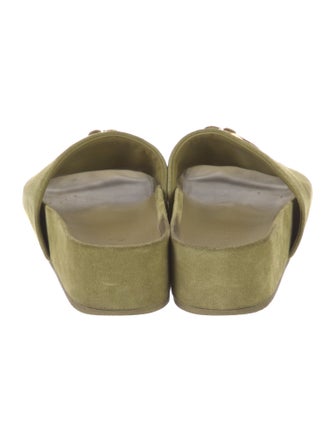 Tory Burch Suede Slides