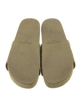 Tory Burch Suede Slides