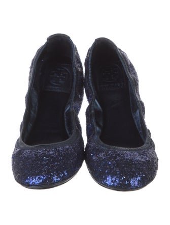 Tory Burch Glitter Flats