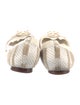 Tory Burch Jute Printed Ballet Flats