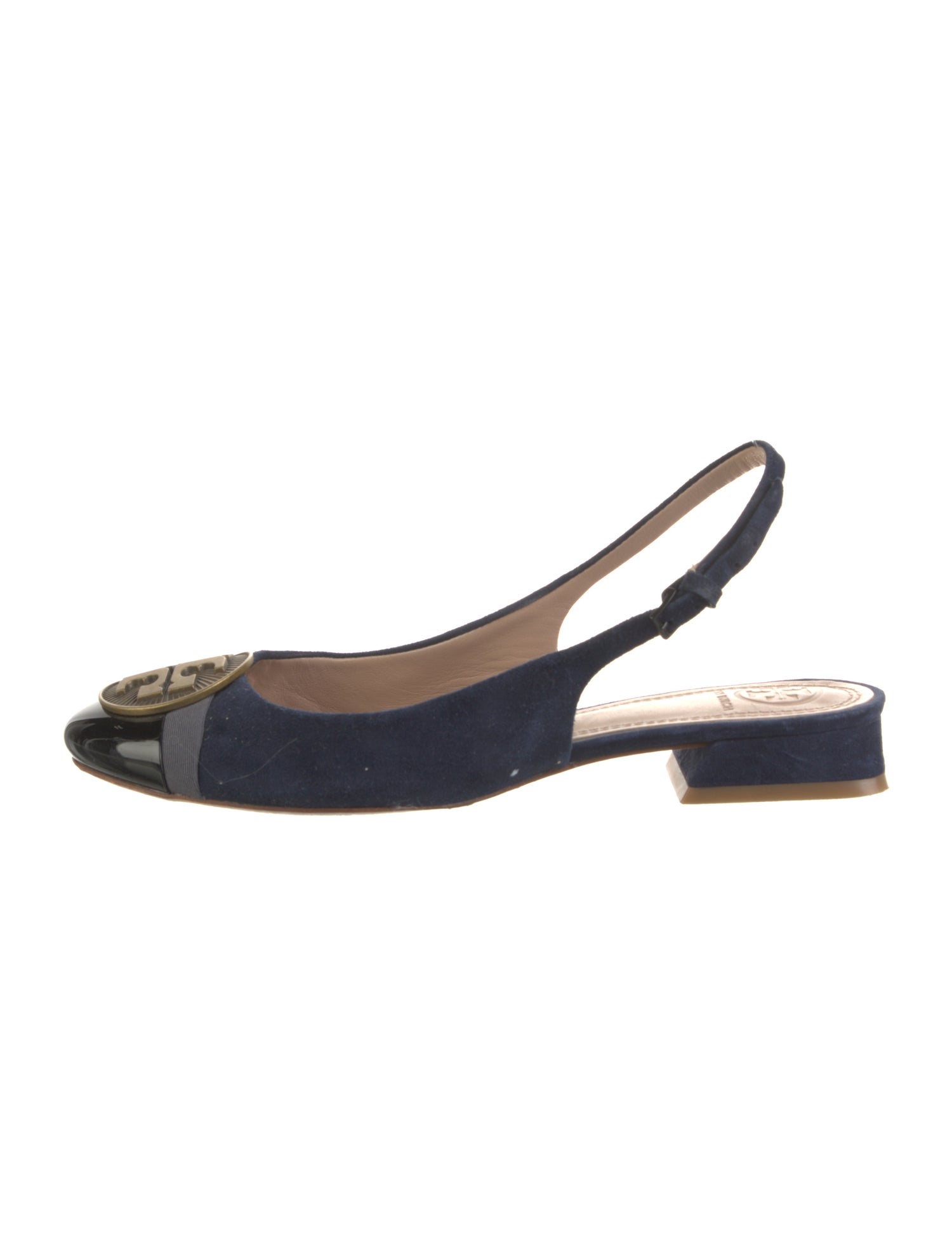 Tory Burch Suede Slingback Flats