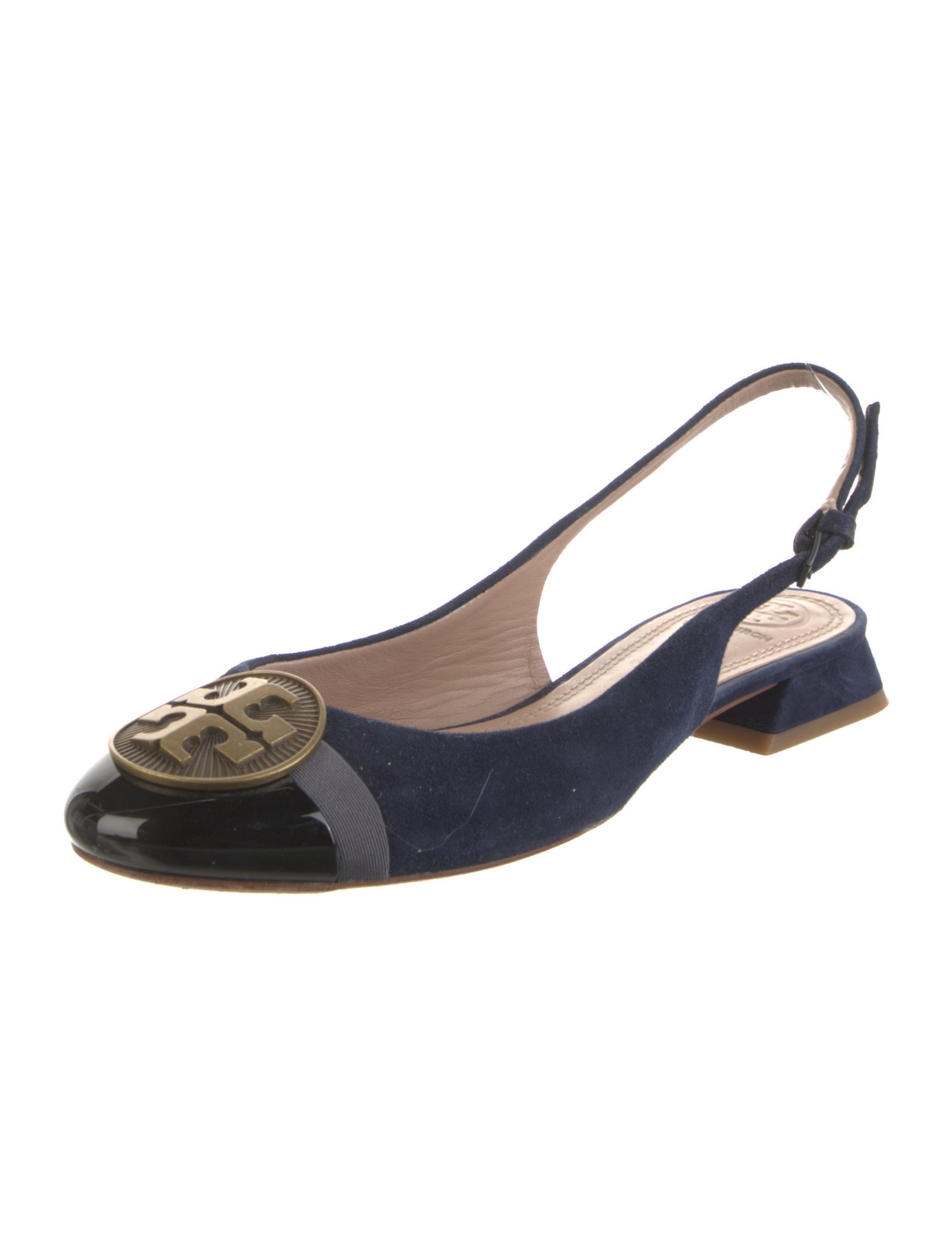 Tory Burch Suede Slingback Flats