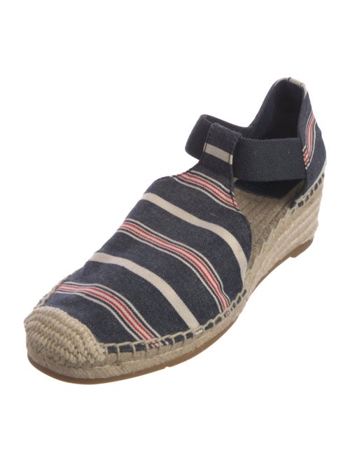 Tory Burch Canvas Striped Espadrilles