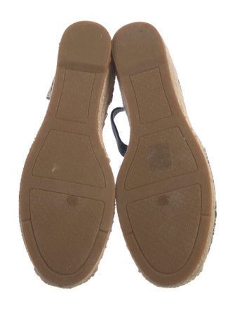 Tory Burch Canvas Striped Espadrilles