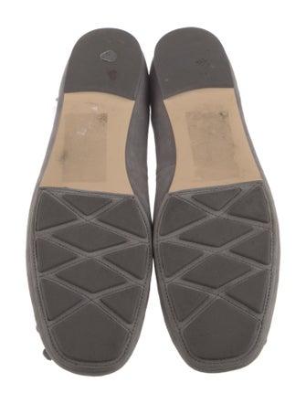 Tory Burch Suede Bow Accents Ballet Flats
