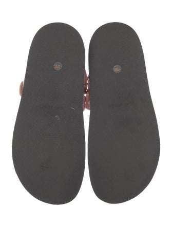 Tory Burch Leather Slides