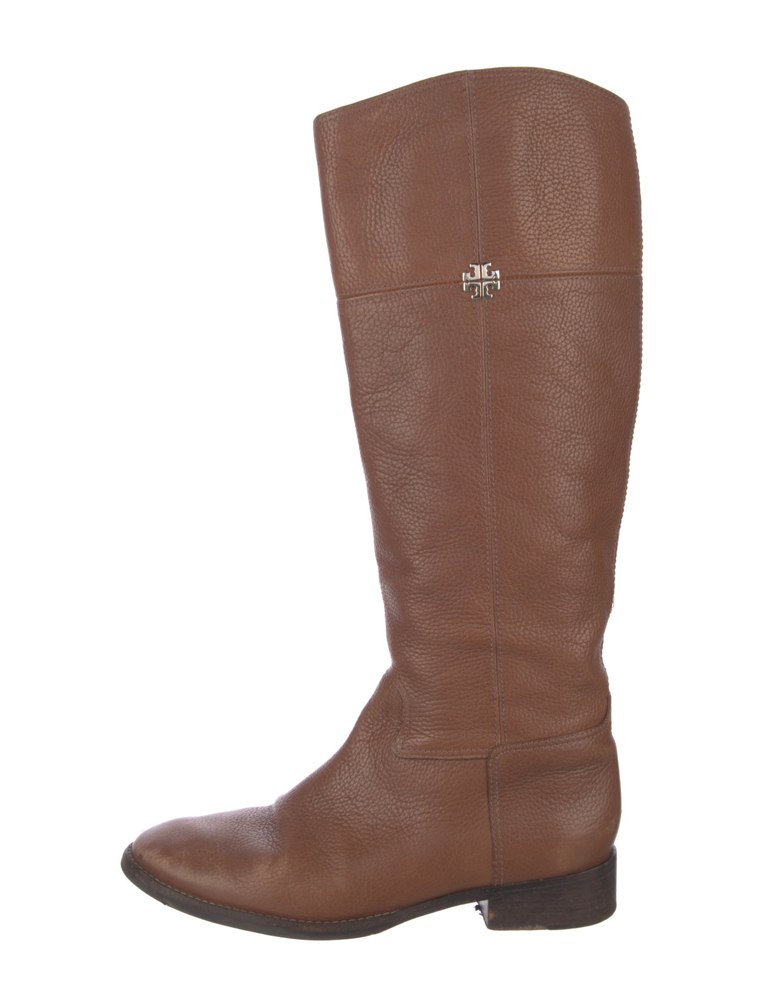 Tory Burch Leather Riding Boots