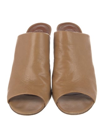 Tory Burch Leather Slides