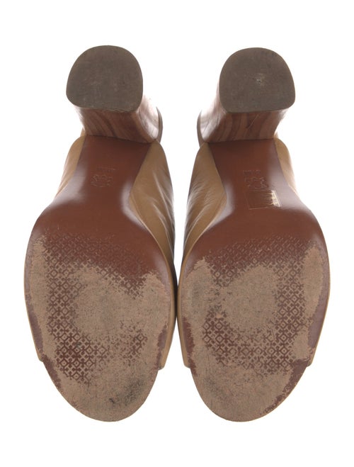 Tory Burch Leather Slides