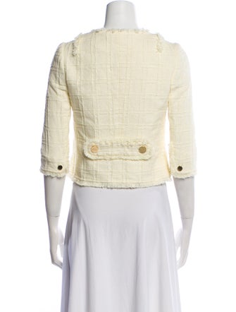 Tory Burch Tweed Pattern Evening Jacket