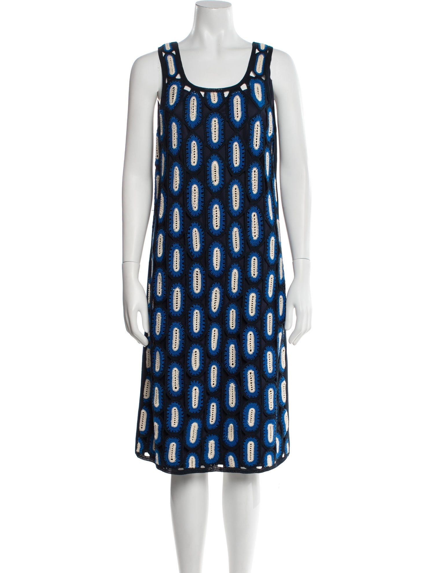Tory Burch Printed Knee-Length Dress