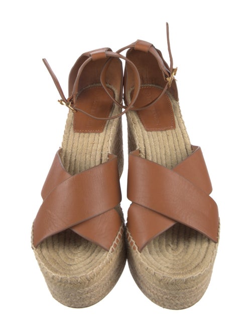 Tory Burch Leather Espadrilles