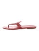 Tory Burch Patent Leather Flip Flops