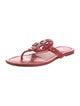 Tory Burch Patent Leather Flip Flops