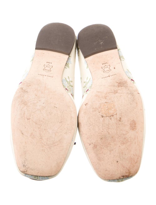 Tory Burch Floral Print Loafers