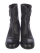Tory Burch Leather Moto Boots