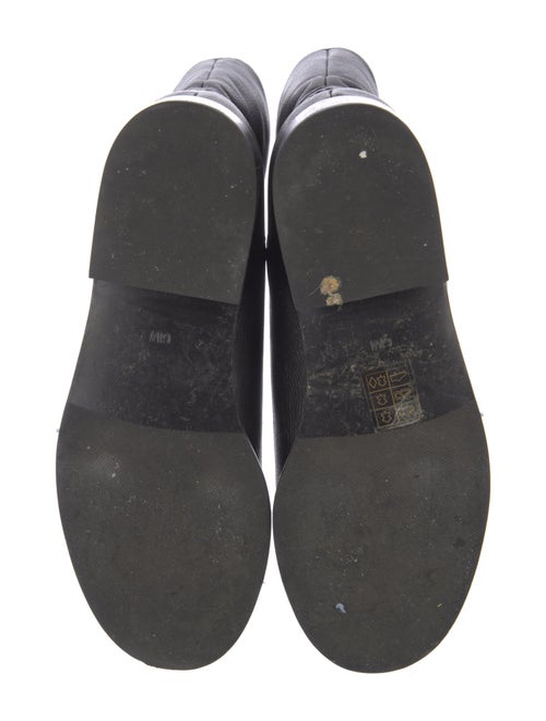 Tory Burch Leather Moto Boots