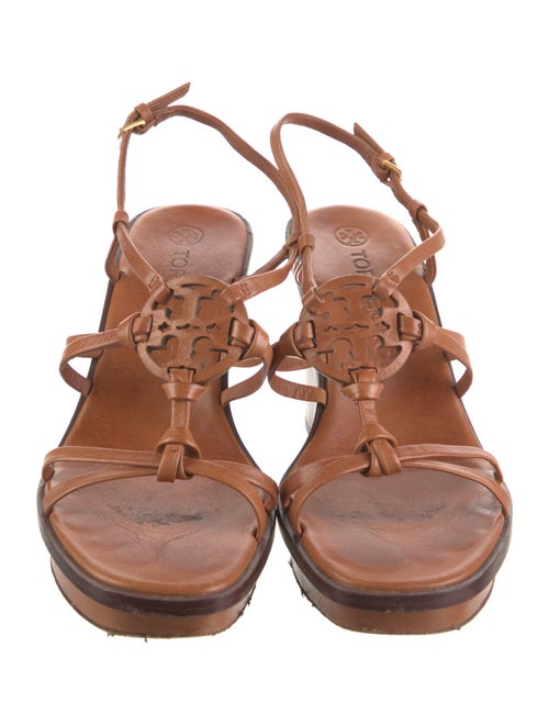 Tory Burch Leather T-Strap Sandals
