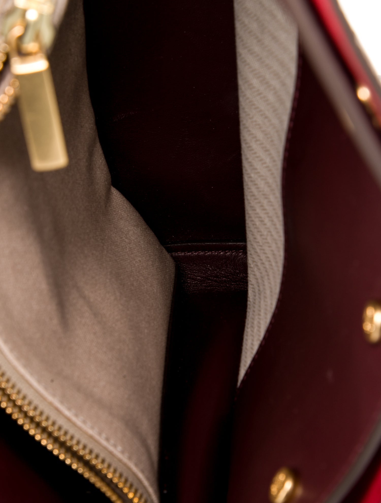 Tory Burch Embossed Leather Top Handle Bag